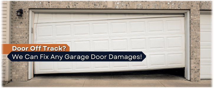 Garage Door Off Track In St Charles